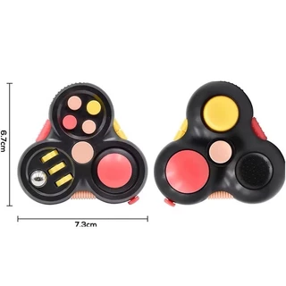 Boda ปุ่ม Sensory Controller การหมุนเกมลดความเครียดสำหรับเด็กเดินทาง L326