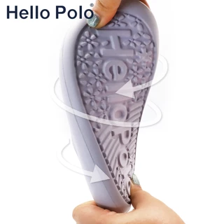 Hello Polo รองเท้าแตะ ผู้หญิง รองเท้าสุขภาพ พื้นนุ่มมาก ลายอุ้งเท้าแมวน่ารัก พื้นหนา กันลื่น ใส่ในบ้าน ห้องน้ํา HP8007