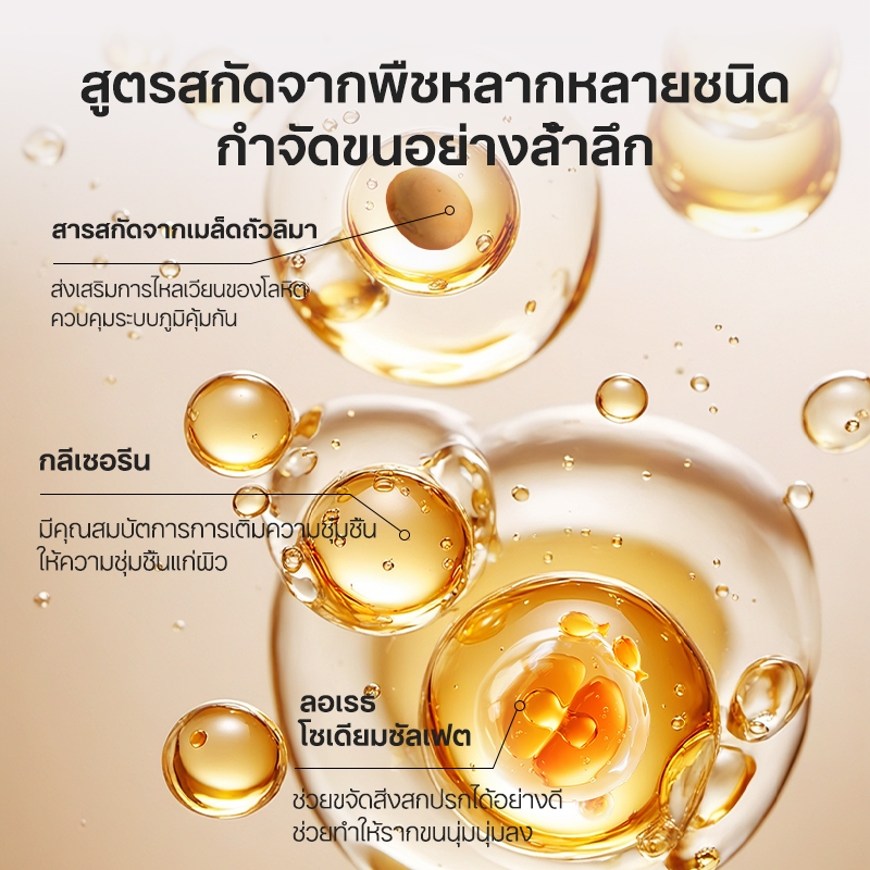 มูสกำจัดขน สเปรย์กำจัดขน กำจัดขนน้องสาว 150ml รักแร้ แขน หน้าอก ขา ลดขนไม่เจ็บตัว คนท้องใช้ได้ ไม่เหลือตอ ไม่แสบ ไม่คัน ราคา ถูกที่สุด ดีลบีเคเค แกลเลอรีภาพที่ 6