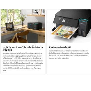 Epson L4360 รุ่นใหม่ มาแทน L4260 Ecotank All-in-one Inktank พร้อมหมึกแท้1ชุด+รับประกันศูนย์2ปี