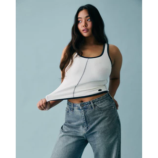 STUDIO UNKNOWN - Bruce Tank Top (อก29-40“) เสื้อกล้ามดีเทลต่อตะเข็บ