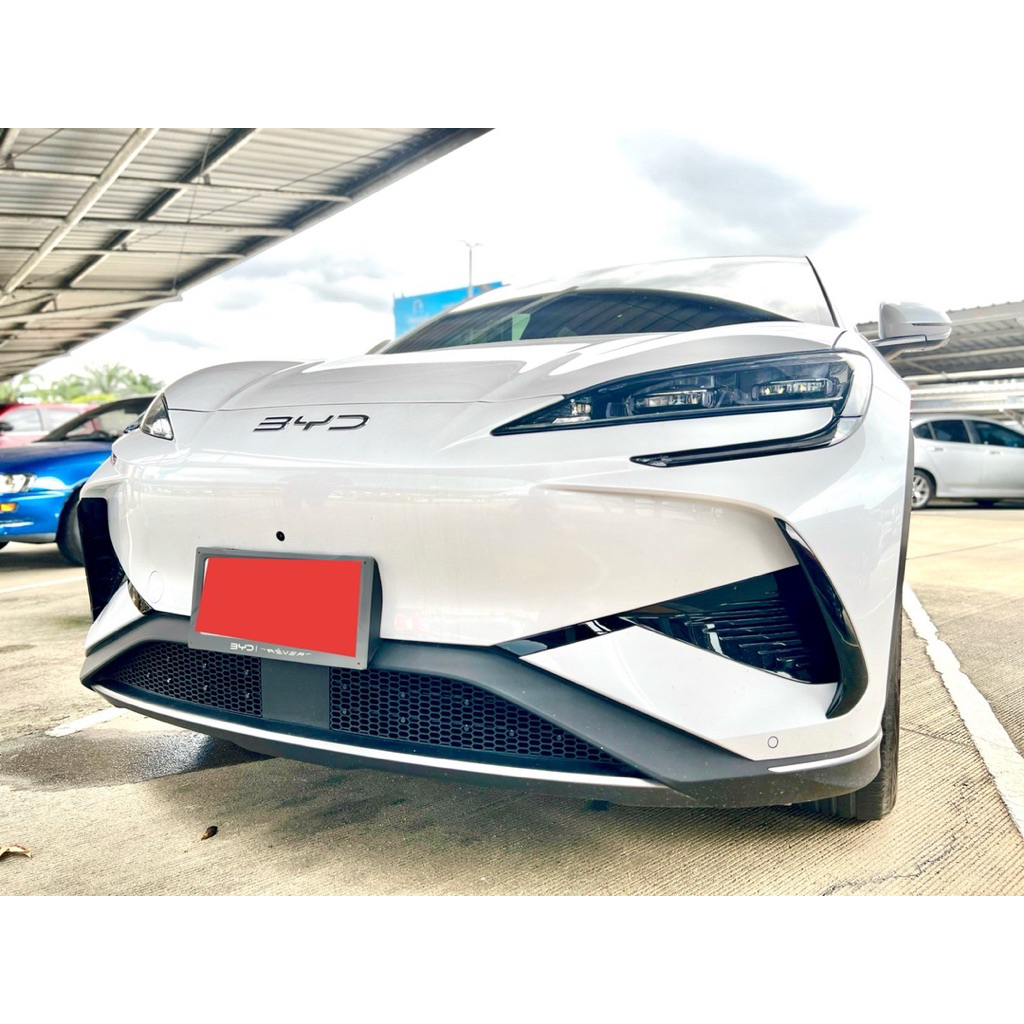 ตะแกรงกันหิน BYD SEALION7 ติดภายนอก ฟรีคัตเตอร์ สายเคเบิล ตะแกรงกันหิน sealion7 diy ดีไอวาย รถไฟฟ้า รถยนต์ไฟฟ้า