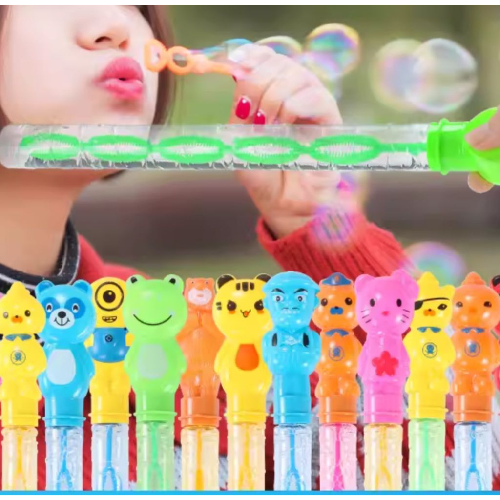 พร้อมส่ง 👉 ของเล่น เป่าฟอง ฟองสบู่ Bubble Fun **เลือกแบบ คละลาย**