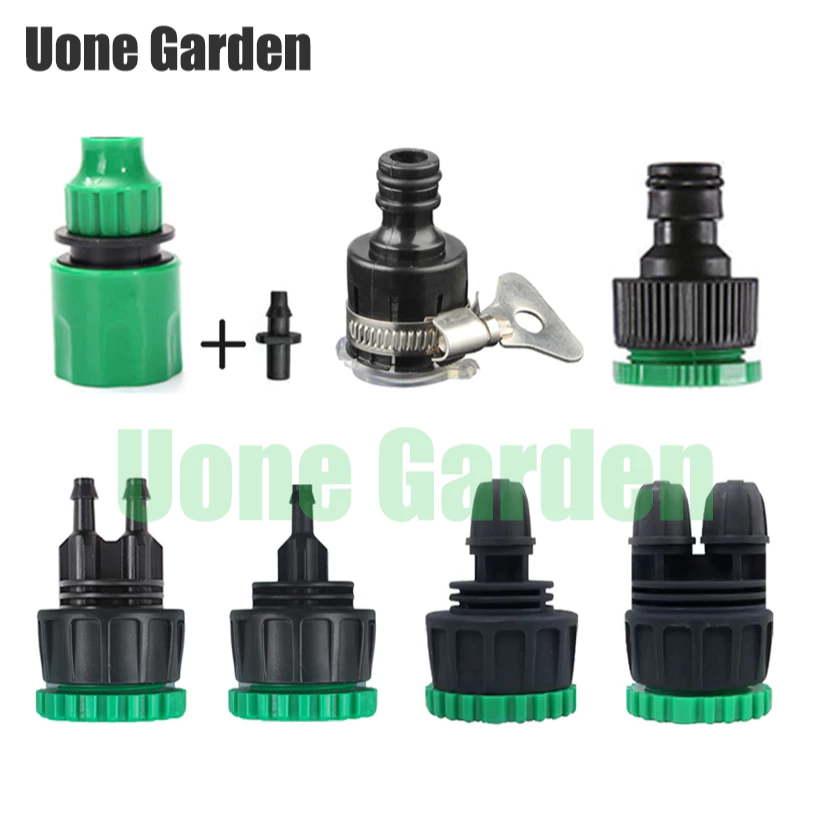 Uone Garden หัวต่อก๊อกน้ำ หัวต่อสายไมโคร 4/7, 5/7 และ 8/12 มม. ข้อต่อสวมเร็ว