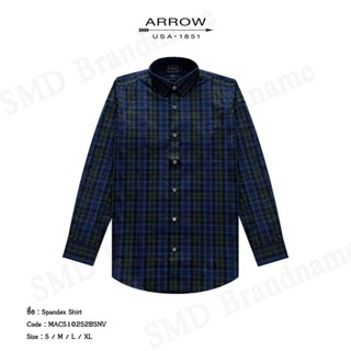 Arrow เสื้อเชิ้ตแขนยาวผู้ชาย รุ่น Spandex Shirt Code: MACS10…