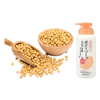 KUMANO Body Soap &Facial Foam สกัดจากถั่วเหลืองใช้ได้กับทุกๆผิวทำให้ผิวชุ่มฉ่ำขนาด600ml