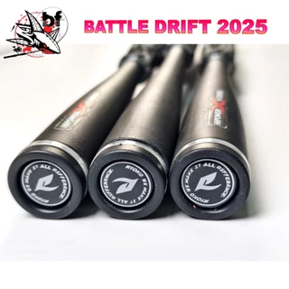 คันตีเหยื่อปลอม Ryoko Battle Drift 2025 Hi-power x-cross ขนาด 6.7ฟุตและ 7ฟุต เวท 8-20lb คันท่อนเดียว