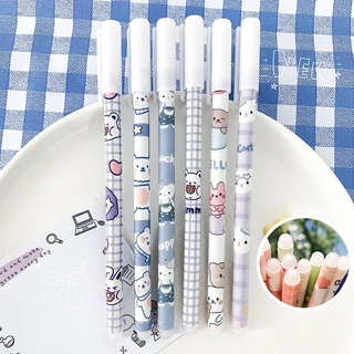 ⭐ปากกาลบได้⭐ปากกาลบได้แบบกด🌈ไส้สีน้ำเงิน 0.5mm 📌✔️พร้อมส่ง เครื่องเขียน ปากกาเจลลบได้ ราคาส่ง