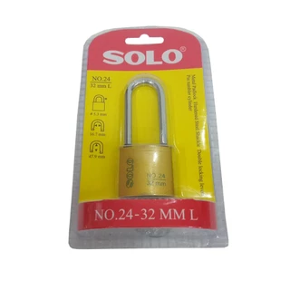 SOLO No.24 กุญแจสปริง ขนาด 25 - 50 mm กุญแจบ้าน กุญแจล็อคประตู