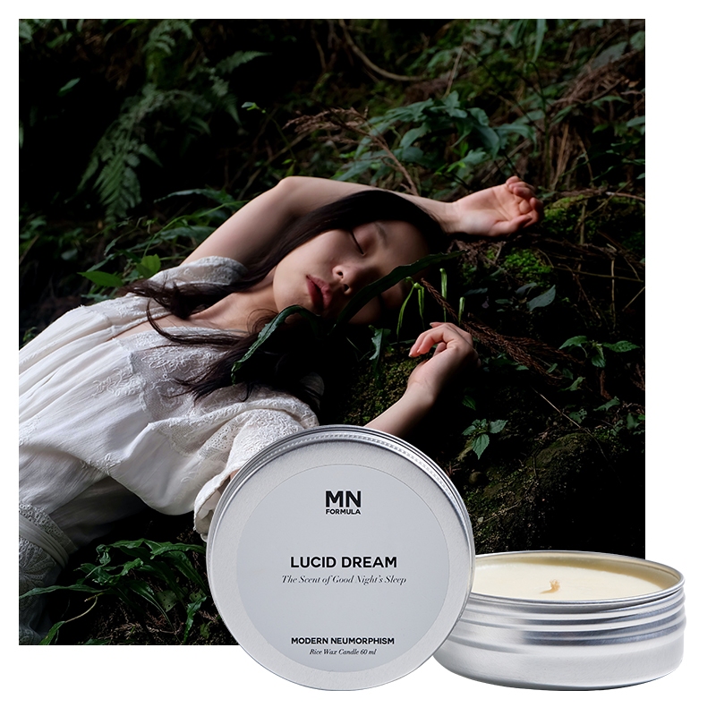 MN FORMULA Travel Candle กลิ่น Lucid Dream เทียนหอมสำหรับการเดินทาง กลิ่นหอมที่ชวนให้หลับฝัน