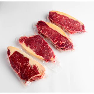BCD Beef ราคาต่อชิ้น สันนอก ออสเตรเลีย กลาสเฟต Striploin Australia grass fed