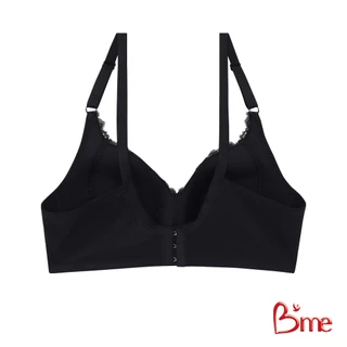 B'me เสื้อชั้นในไร้โครง level 1 ฟองบาง รุ่น ME1B94 สีดำ สีนู้ด (ลูกไม้ลาย Cherry Blossom)