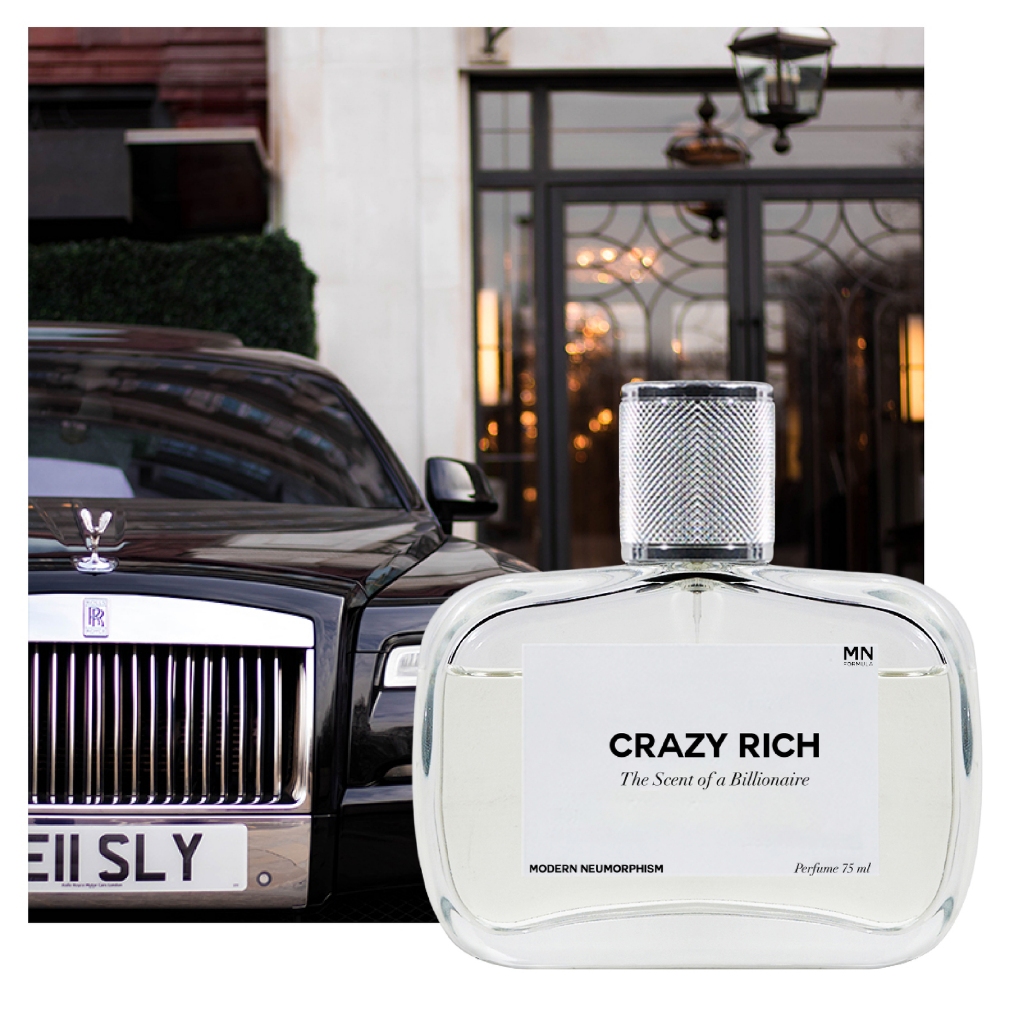 MN FORMULA Perfume ขนาด 75 ml Crazy Rich น้ำหอมกลิ่นความร่ำรวย