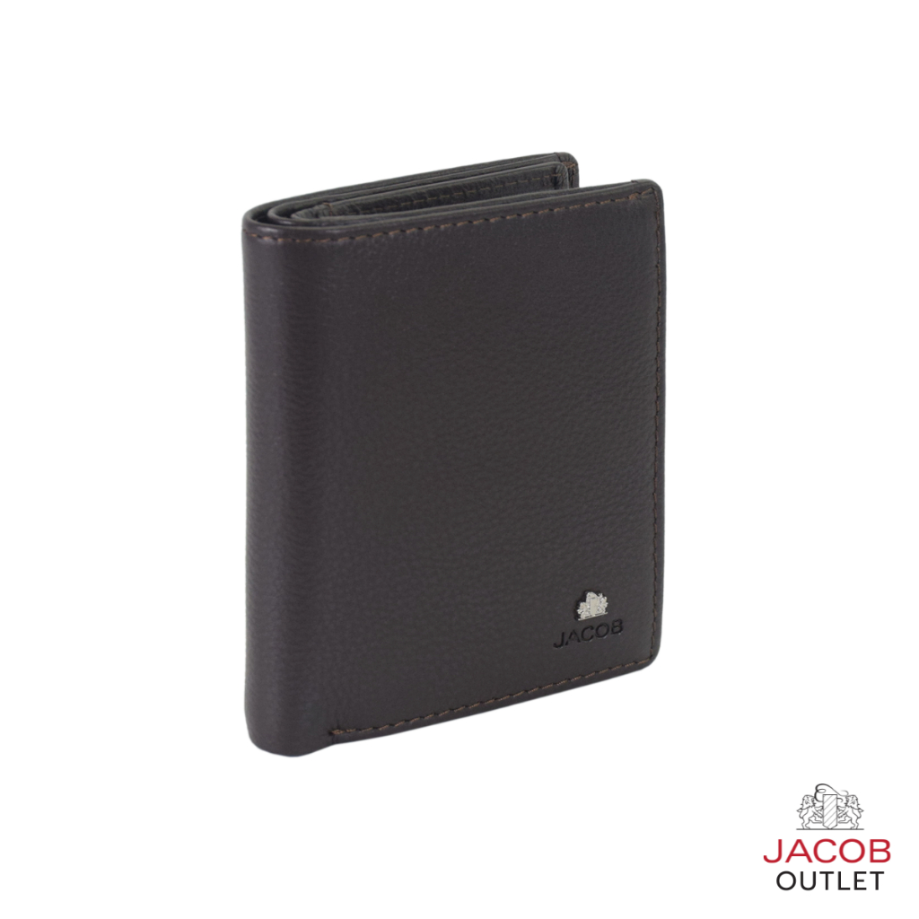 JACOB กระเป๋าสตางค์ชายหนังนิ่ม พร้อมช่องใส่รูปภาพและช่องเก็บเหรียญ รุ่น 22598 - รูปที่ 5