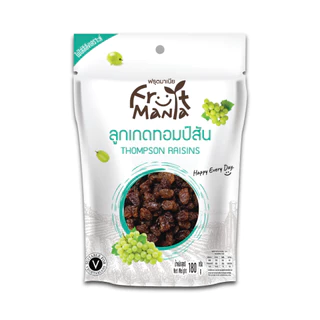 FruitMania ฟรุตมาเนีย ลูกเกดทอมป์สัน 180 กรัม Thompson Raisins