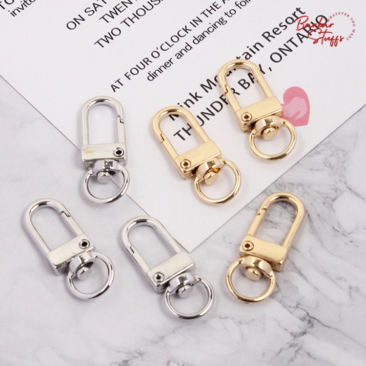 🌈พร้อมส่งในไทย!!🌈 ตะขอตัว U ตะขอก้ามปู ห่วงตัว U ห่วงล็อค อะไหล่พวงกุญแจ งาน D.I.Y - รูปที่ 6