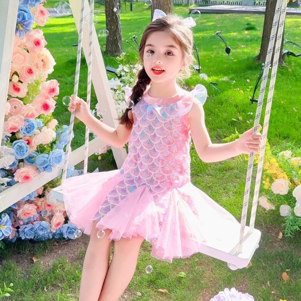 🍉preorder  เดรสเจ้าหญิง น่ารักกก กิจกรรมโรงเรียนต้องมีจ้าชุดนี้