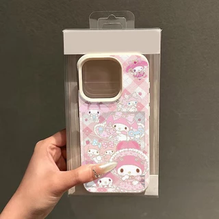 เมโลดีเคสไอโฟน สำหรับ IPhone 13 16 15 12 11 14 Pro Max XS XR X 8Plus 7Plus Max 7 8 Plus SE เคสป้องกันโทรศัพท์มือถือ