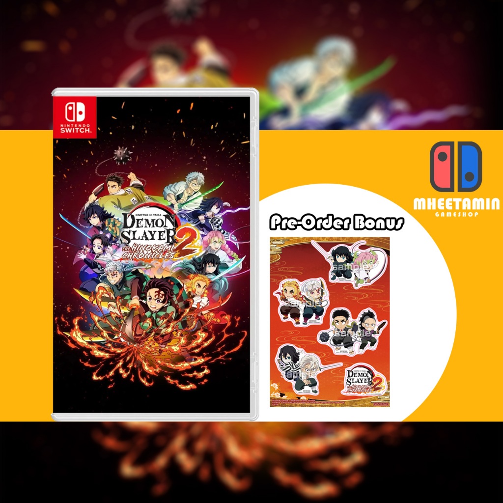 Nintendo Switch Demon Slayer -Kimetsu no Yaiba- The Hinokami Chronicles 2 [Z3/ASIA] [มือ1]