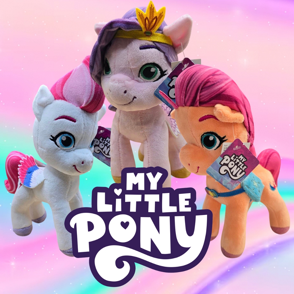 [พร้อมส่ง] ตุ๊กตา มายลิตเติ้ลโพนี่ Pony My Little Pony ขนาด 8 นิ้วลิขสิทธิ์แท้ Pipp Zipp Sunny