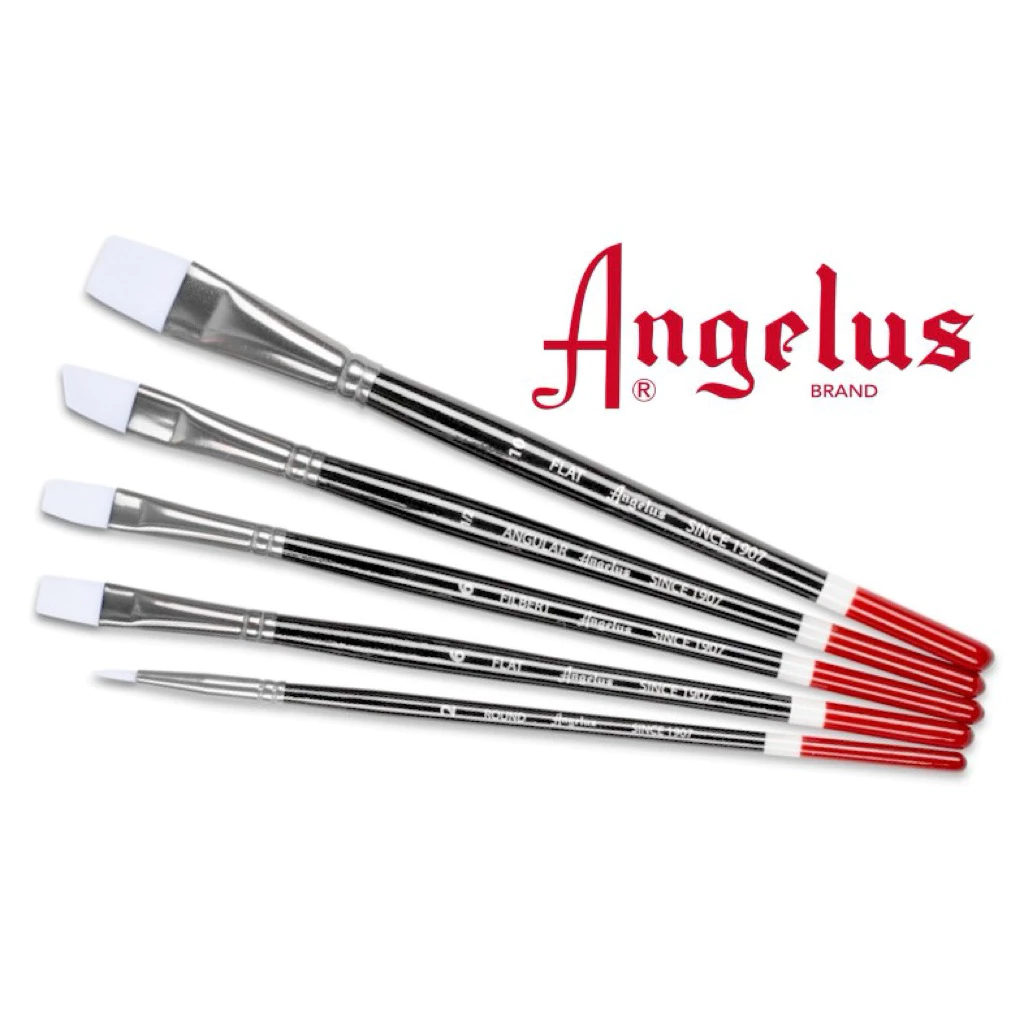 Angelus Paint Brush พู่กัน Paint ผ้า หรือ หนัง