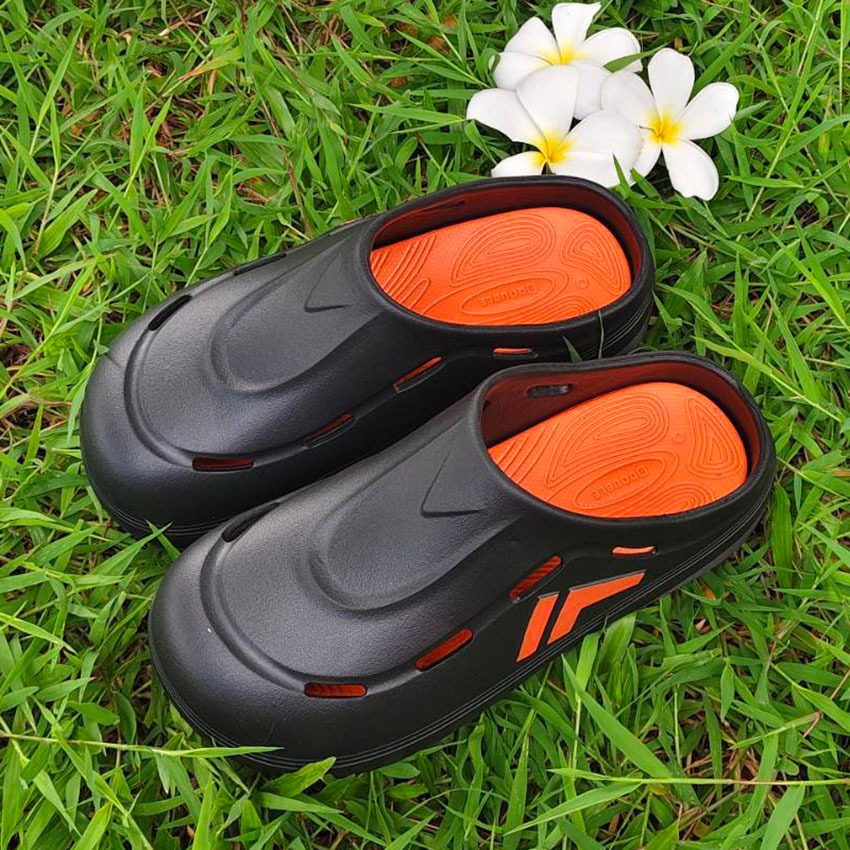 รองเท้าสวมหัวโตสำหรับผู้ชาย EVA รุ่น TF111 ยี่ห้อ BDOUBLE น้ำหนักเบา สวมใส่สบาย ไม่อับชื้น - รูปที่ 4