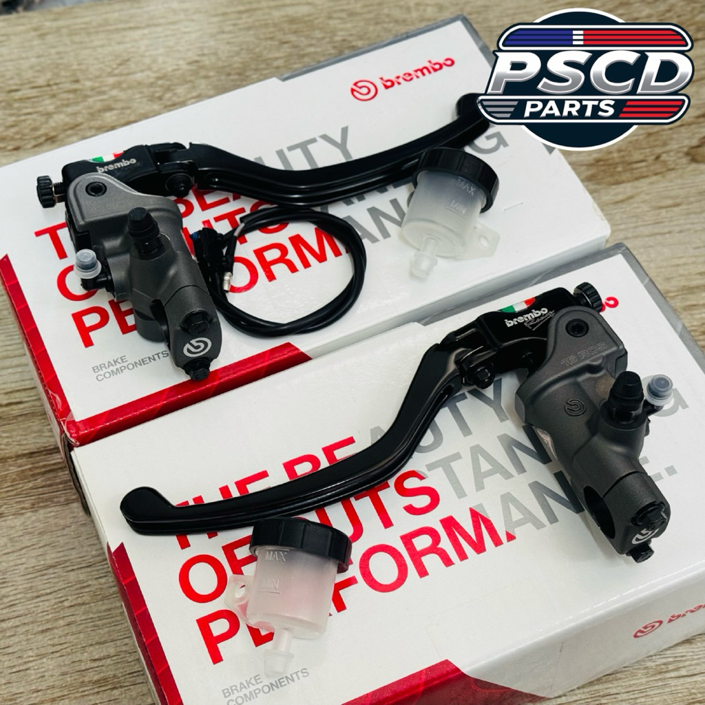 ปั๊มบน BREMBO RCSA CORTA 16 RCS ซ้าย/ ปั๊มเบรคบน ขวา 19 RCS