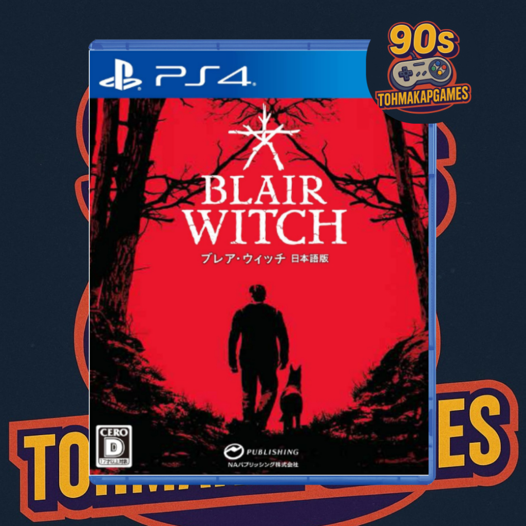 (มือ2) แผ่นเกม PS4 : Blair Witch Japanese Edition (R2/JP)