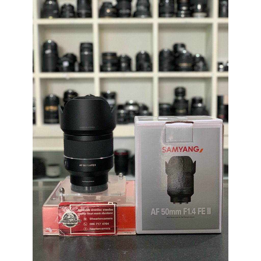 SAMYANG 50mm F1.4 FE II FOR SONY  ราคา 18603