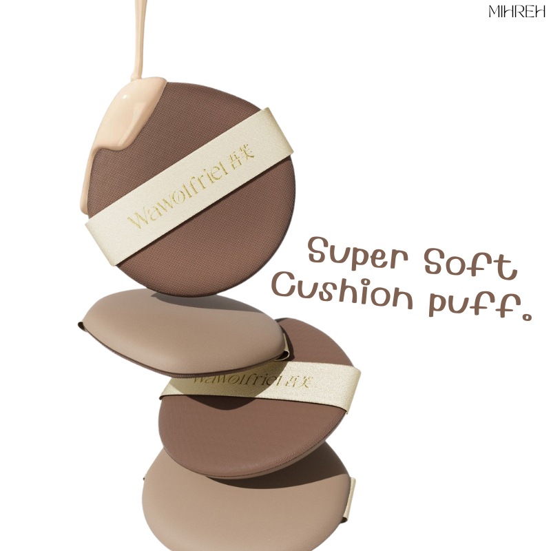 [3154] (พร้อมส่ง) Super Soft Cushion puff พัฟคุชชั่น พัฟ Cushion เกลี่ยง่าย ไม่กินเนื้อรองพื้น ผิวสัมผัสนุ่ม ไม่บาดผิว