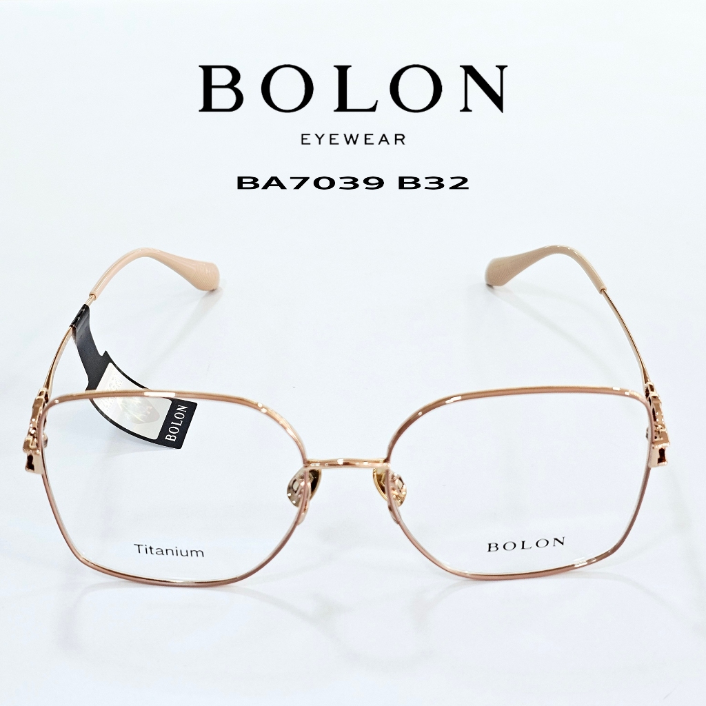 กรอบแว่นตา BOLON แท้ 100% รุ่น BA7039 B32 ขนาด 55-17-148 C1