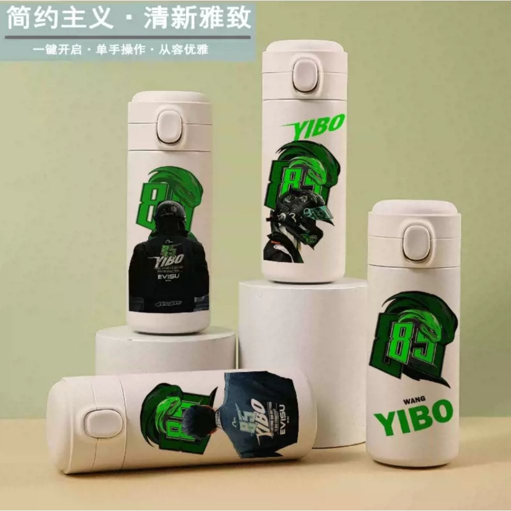 [พรีออเดอร์]แก้วเก็บอุณภูมิ รูปหวังอี้ป๋อ ความจุ 480ml/แฟนเมด - รูปที่ 5