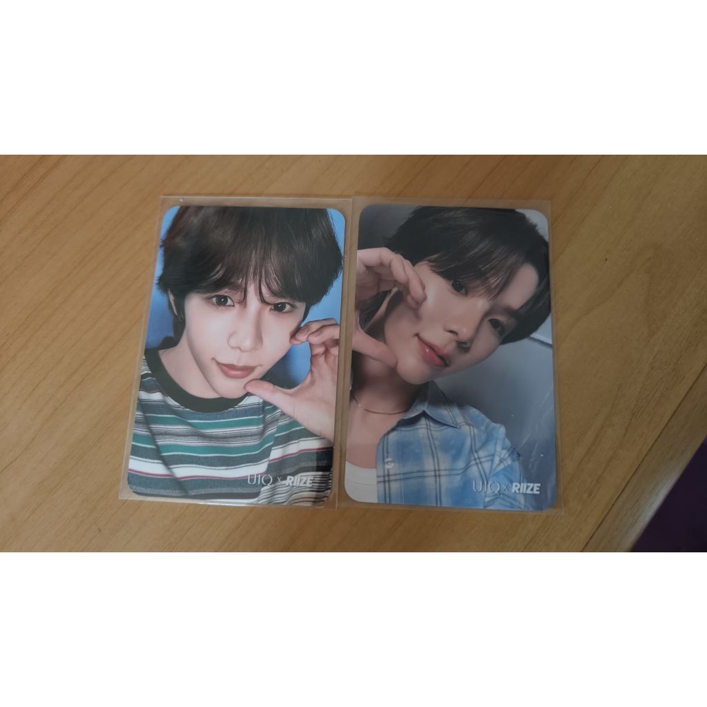 UIQ photocard set โชทาโร่ 2 ใบ