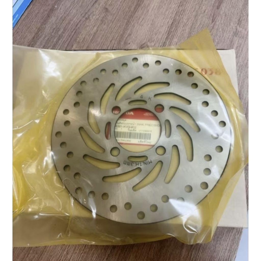 จานดิสก์เบรกหน้า PCX150 ปี2012-2017 PCX125 Air blade ทุกปี แท้ศูนย์ 45351-KVG-902

