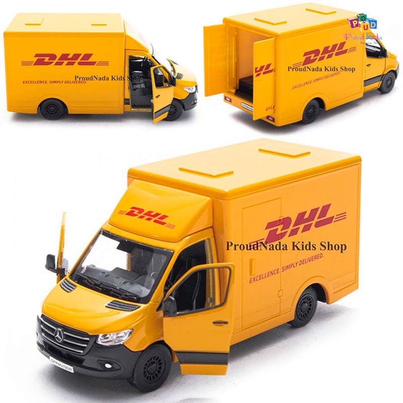 ProudNada Toys ของเล่นเด็ก รถขนส่ง รถฉุกเฉิน 1:48(มี 3 แบบให้เลือก) KINSMART MERCEDES-BENZ SPRINTER NO.KT5477D