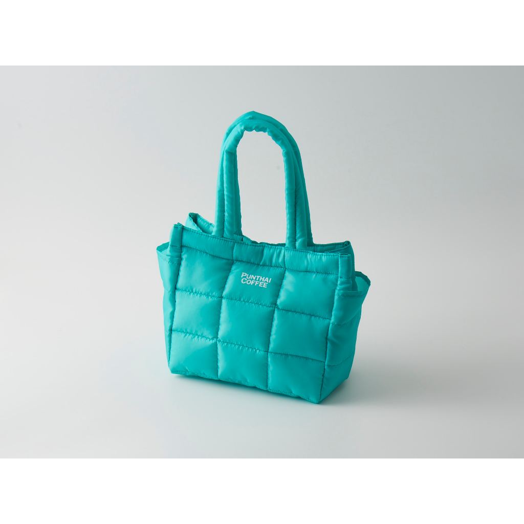 กระเป๋าพรีเมี่ยม Punthai Puffy Bag สีเขียว