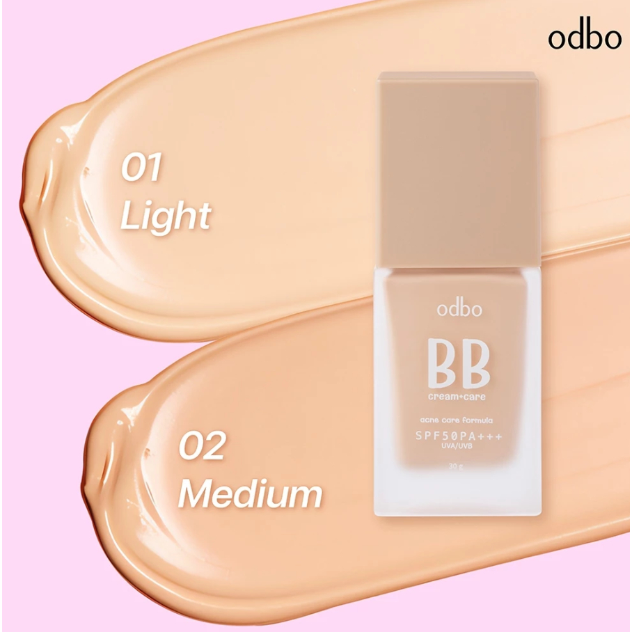 odbo كريم BB + Care ‏SPF50 ‏30 غ — صورة 2