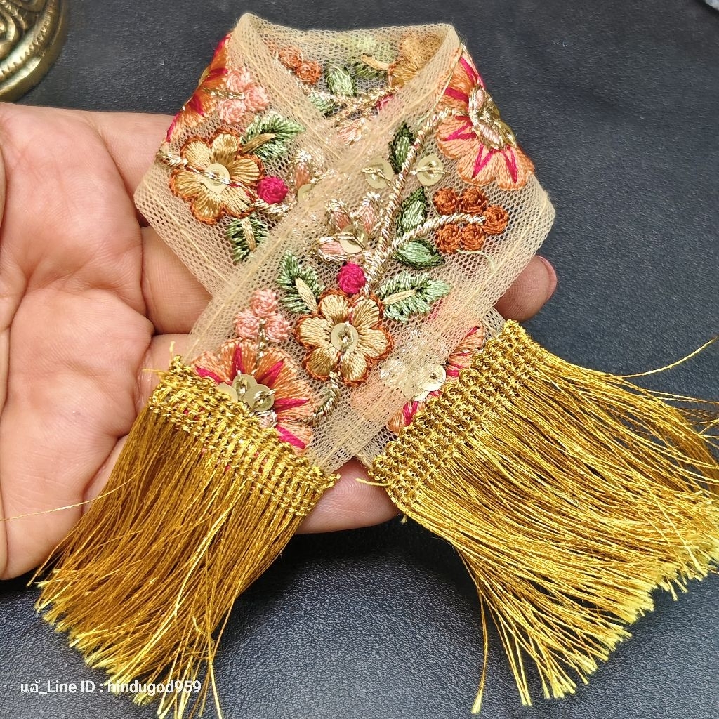 A&R Tewa Bucha ผ้าคล้องคอเทวรูปยาว 30 เซ็น_แบบ3โปรง