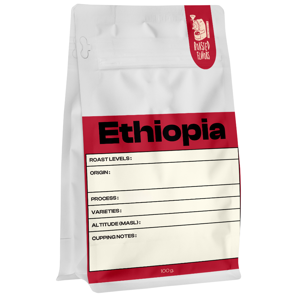 เมล็ดกาแฟคั่ว Ethiopia Daye Bensa West Arsi Washed G1