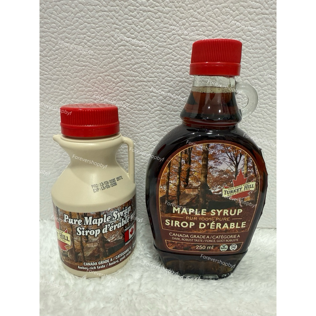 น้ำเชื่อมเมเปิล แท้ 100% Canadian Maple Syrup ,  Plastic Jug Maple Syrup 250ml.
