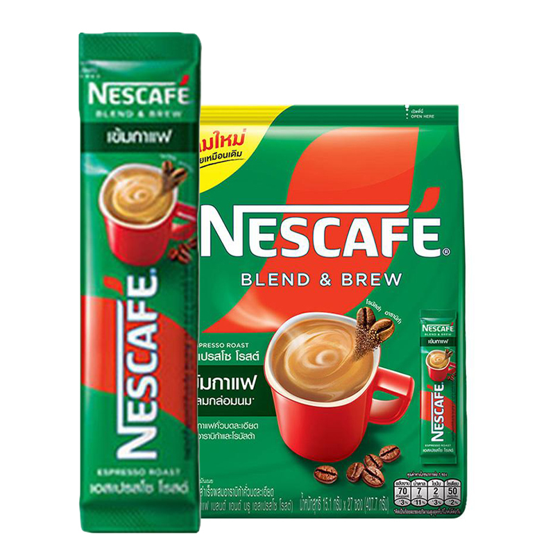 กาแฟปรุงสำเร็จ NESCAFÉ Blend & Brew 27 ซอง