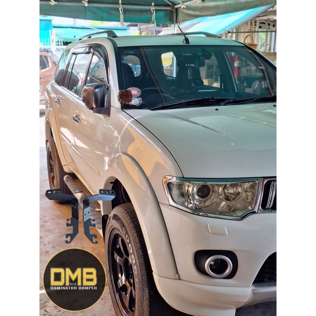 ขายึดไฟฝากระโปรงหน้า Mitsubishi 2008-2014 Triton / Pajero จำหน่ายเป็นคู่ ไม่เจาะตัวรถ ตรงรุ่น สินค้าในไทยพร้อมจัดส่งด่วน