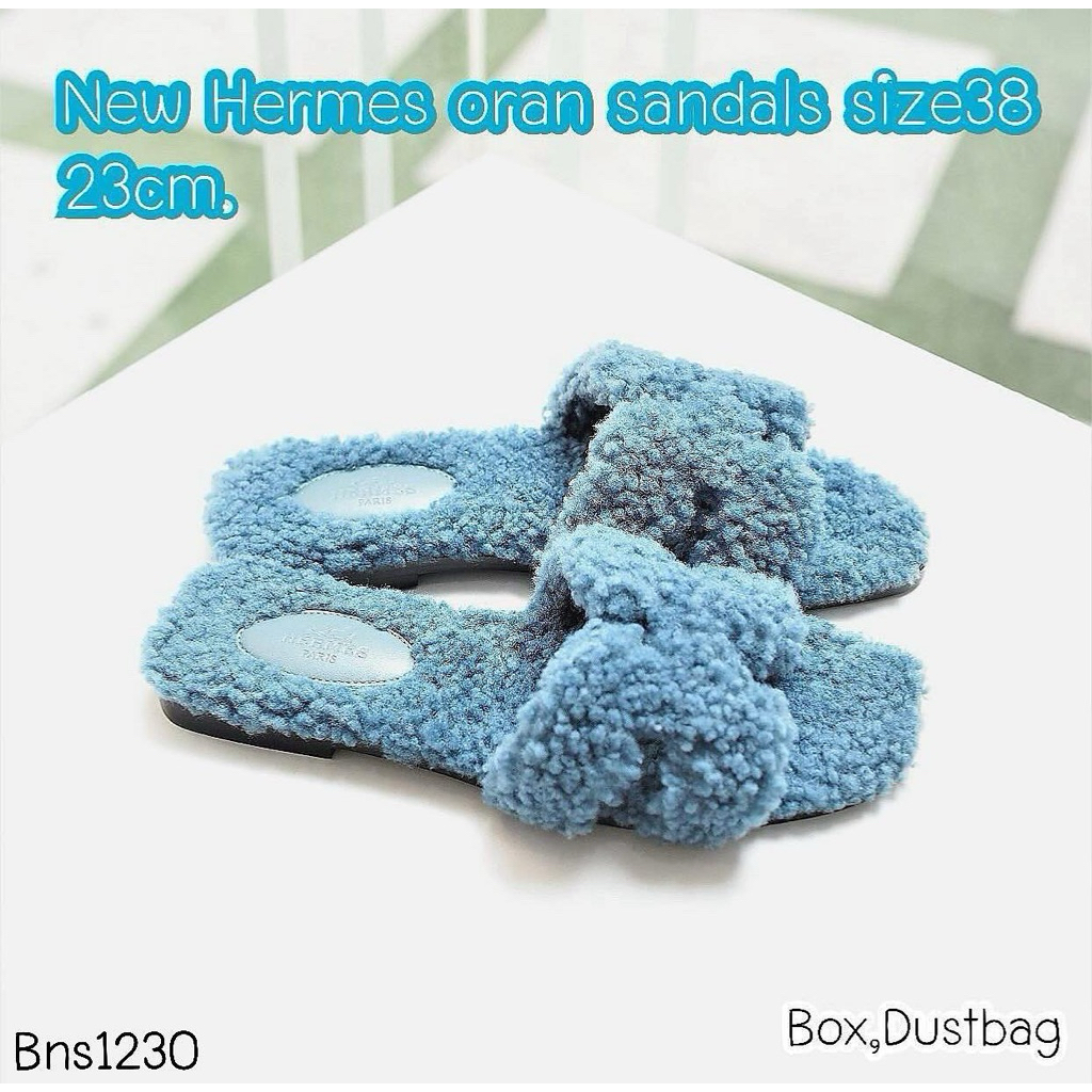 Hermes oran sandals fer size38