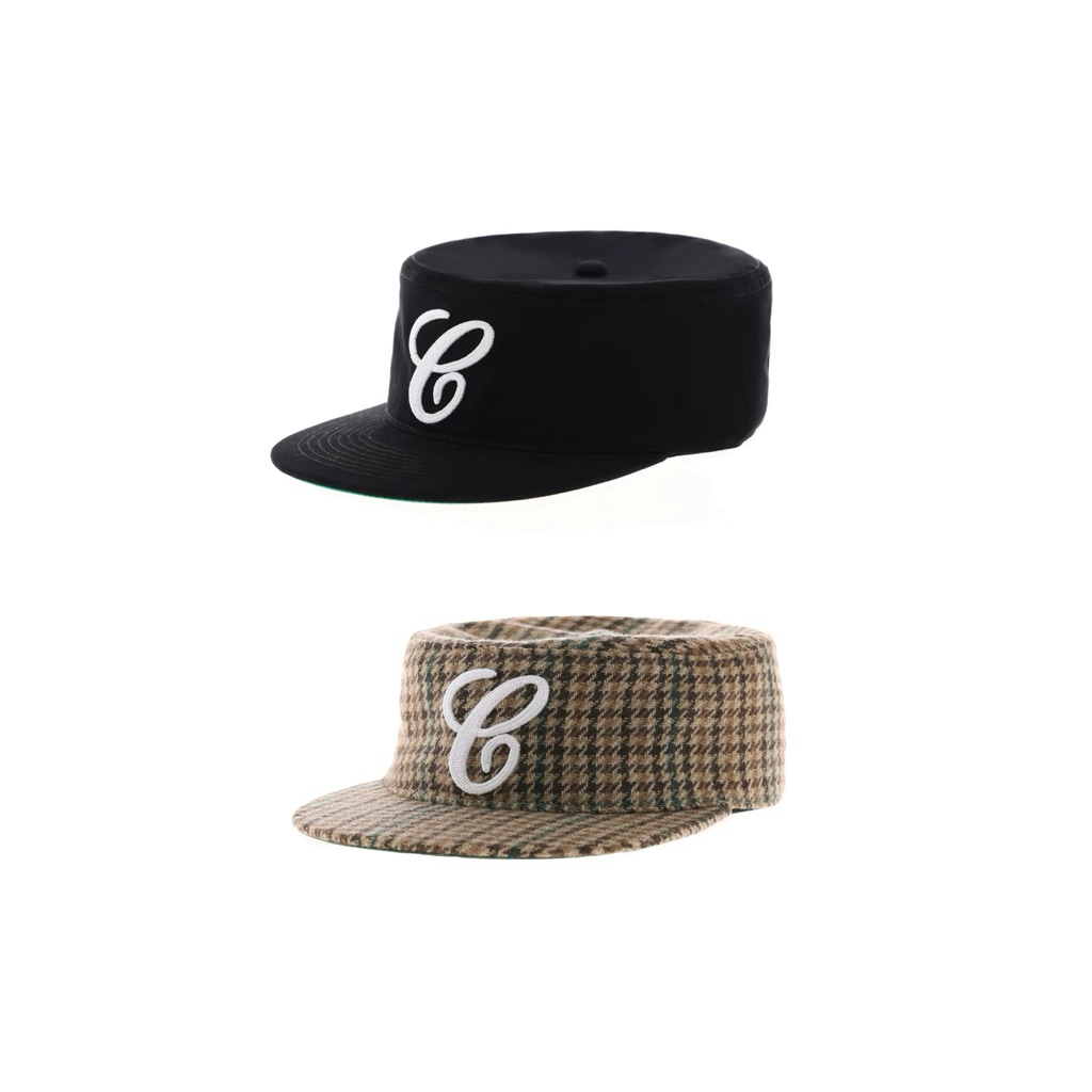 หมวกเบสบอลทรงปีกแบนปักตัวอักษรสไตล์ย้อนยุค6CRAYON