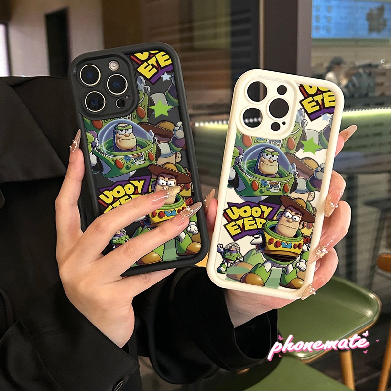 หล่อBuzz Lightyear เคส  OPPO A7 A5s A12 A11K A15 A15s A35 A16 A16s A54s A17 A17 A9 2020 A5 2020 A11X A11 A31 2020
