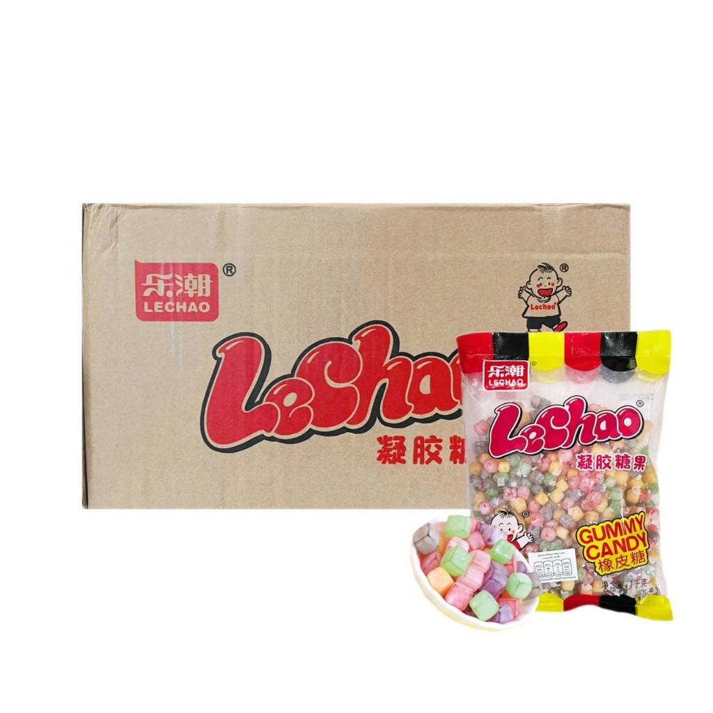 เยลลี่น้ำแข็ง ลูกเต๋าและเยลลี่ไข่มุกวงกลม  (1 ลังมี 10  ห่อ)