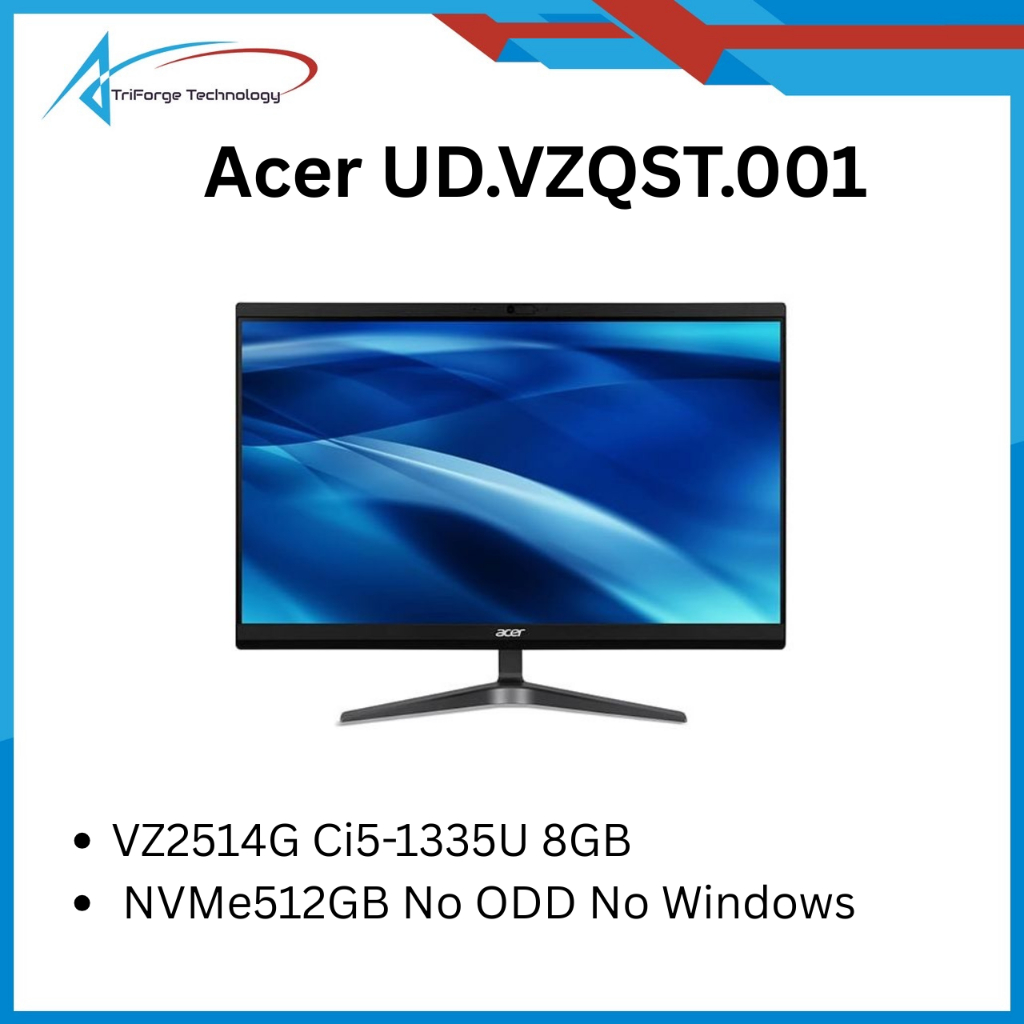 Acer UD.VZQST.001 VZ2514G Ci5-1335U 8GB NVMe512GB No ODD No Windows