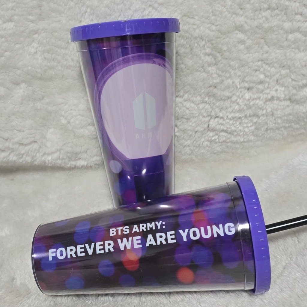 แก้วน้ำ BTS ARMY "FOREVER WE ARE YOUNG"