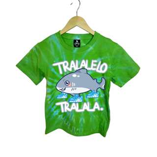 เสื้อเด็กสกรีนมัดย้อม 10-18 ผ้าคอตตอนแท้