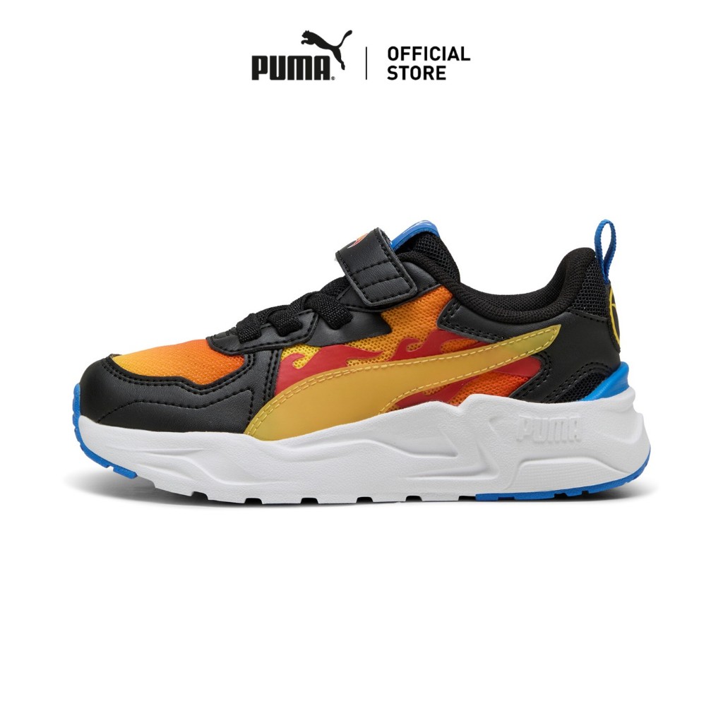 PUMA รองเท้าผ้าใบเด็ก PUMA x HOT WHEELS Trinity Lite - 40140701